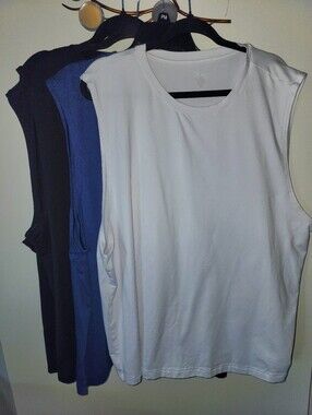 Alo Mens 2XL Sleeveless Vapor Shirts Yoga/Gym